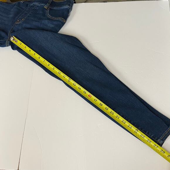 Spanx Jeans Women's Blue Ankle Skinny Denim High Rise 20342R Size Medium - Picture 10 of 11